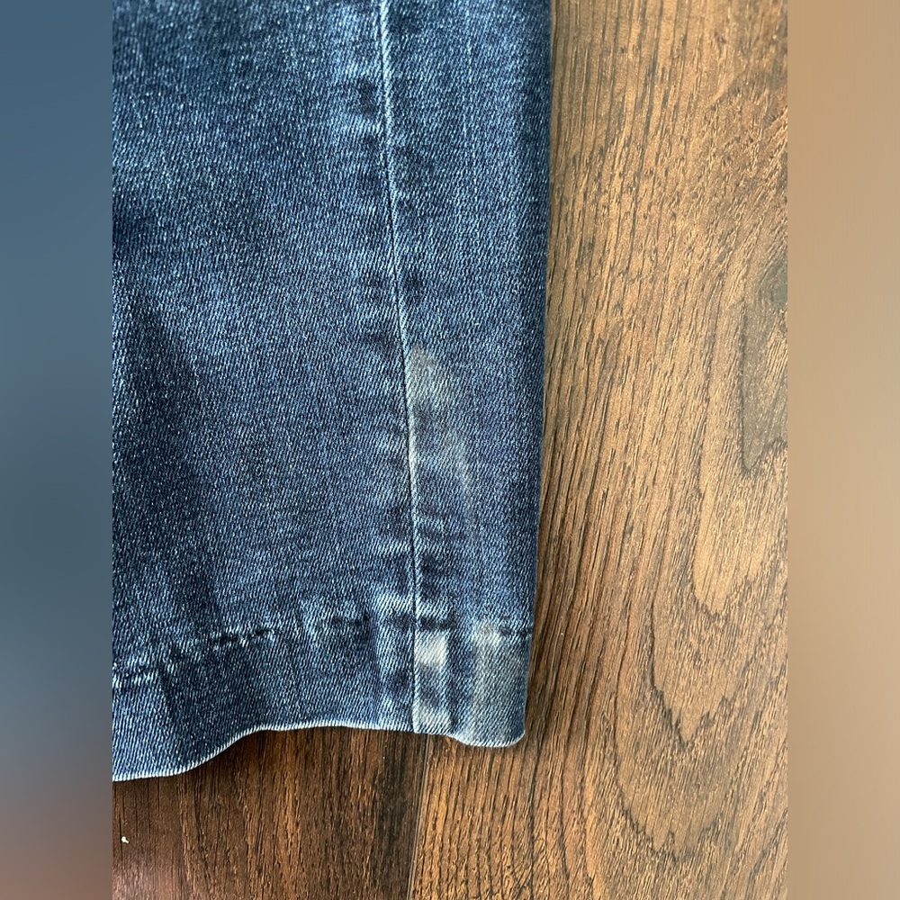 Reformation Anais Strapless Denim Midi Dress sz 12 - Picture 11 of 11